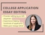 edit your college application essays for undergraduate school