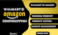 do walmart, ebay, amazon, home depot dropshipping shop administration VA