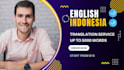 translate english to indonesian up to 5000 words
