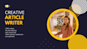 write freelance content, blog  on any niche in lowest price