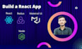 build react website using material ui, node and redux