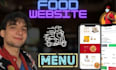 do a modern and elegant web design for your restaurant