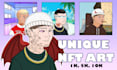 create a unique nft art collection for your project