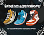 draw amazing sneakers illustrations