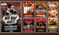 design hip hop flyers within 6 hours