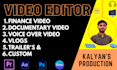 edit whatever you throw me on premiere pro