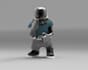 make low and high poly models for nft and games