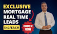 generate exclusive mortgage real time leads