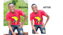 white transparent background image retouching clipping path