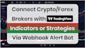 create a tradingview webhook alert bot for binance bybit kucoin okx crypto