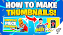 design custom eye catchy youtube gaming thumbnail