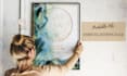 design a unique custom star map poster for etsy and other