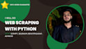 do web scraping, automation, data mining using python scrapy selenium pandas
