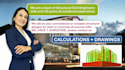 do your structural design with calculations and drawings