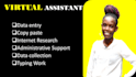 be your professional virtual assistant,data entry,web research