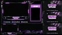design a custom professional twitch streaming overlay