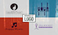 do 2 minimalist business logo designs for your brand