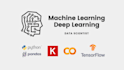 do machine learning and deep learning projects using python