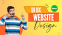 do perfect ui ux website design, wireframes and prototypes
