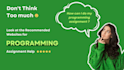 do programming task and assignments in python, java and cpp