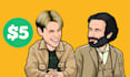 draw a cartoon caricature avatar for you in 24 hours