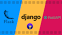 develop web API and backend using python django or flask