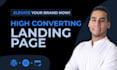 design a high converting landing page that drives real results