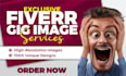 do eye catching gig pictures, gig images, thumbnails design