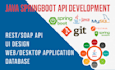 create rest and soap apis using java spring boot