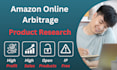 amazon fba online and retail  arbitrage product hunting