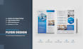 design professional corporate business flyer