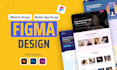 design figma website ui ux design in figma, website design prototyping