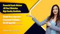 do financial coach, financial advisor guest post quality backlinks