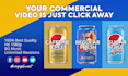 create commercial short video ad