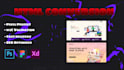 convert psd file to html