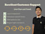 provide exceptional customer support thru live chat support