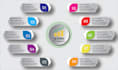 design professional infographic flow chart, diagram in 24hours