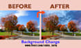 change image background and color change