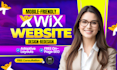 design or redesign your wix website, wix studio, landing page, ecommerce store