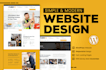 design plumbing, hvac, handyman, construction, roofing, cleaning website