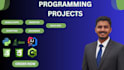 code your projects in python, java, javascript, typescript