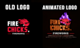 do custom logo animation intro video