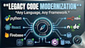 perform expert code refactoring, optimization, and logic rewrite