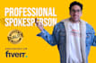 be your professional spokesperson actor for ads and marketing campaign