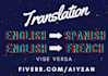 translate pdf, word into english french spanish arabic etc