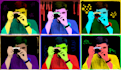 create an Andy Warhol style image from your photo