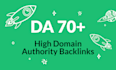 build 50 da 70 high power backlinks