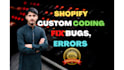 fix shopify liquid javascript CSS issues and do shopify custom coding
