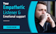 provide empathetic listening and emotional support