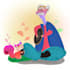 make children story book illustration for you